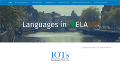 Desktop Screenshot of languagesinireland.ie